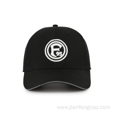 3D embroidery sandwich visor cotton twill baseball cap